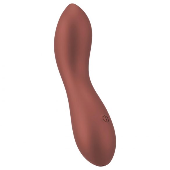 Smile - fleksibel mini G-punkt vibrator (bronz)