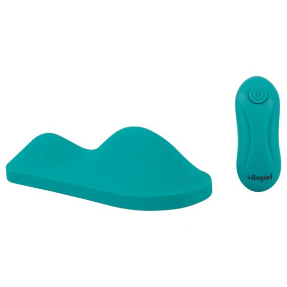 Vibepad Intense - klitoris-stimulerende pudevibrator (turkis)