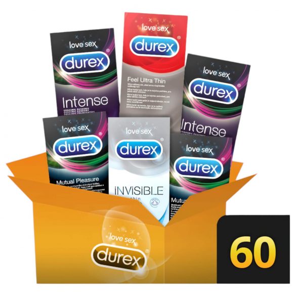 Durex Premium - Ekstra nydelse pakke (60 stk)