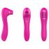 WEJOY Allen - genopladelig vaginal & klitoris vibrator (pink)