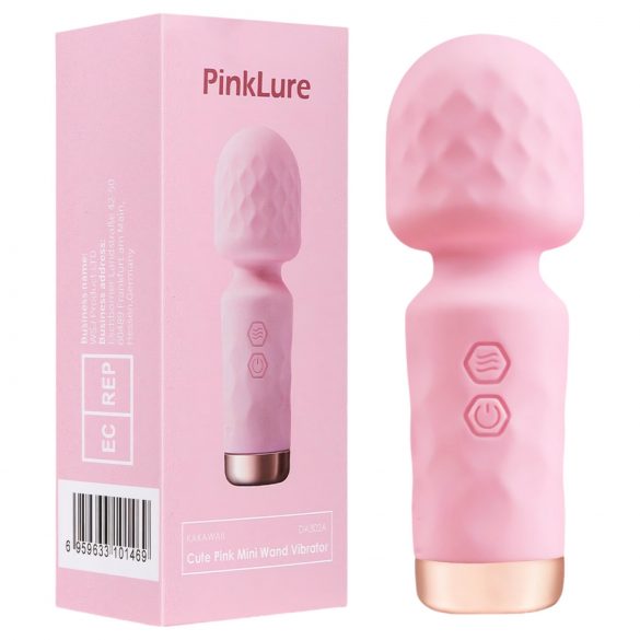 Vibeconnect - genopladelig, vandtæt mini massager vibrator (pink)