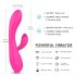 Sex HD Muses - genopladelig og vandtæt varme-vibrator (pink)