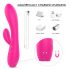 Sex HD Muses - genopladelig og vandtæt varme-vibrator (pink)