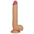 Lovetoy King-Size - sugefod, naturtro dildo - 25 cm