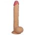 Lovetoy King-Size - sugefod, naturtro dildo - 25 cm