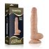 Realistisk Lovetoy Dildo m. sugefod, 21cm (naturlig)