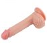 Lovetoy Naturtro Dildo m. sugefod - 21cm