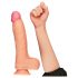 Lovetoy Naturlig Dildo - Dobbel lag, 25cm realistisk oplevelse