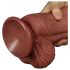 Lovetoy - Naturtro Dildo Dobbelt Lag - 26 cm