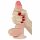 Lovetoy Glidehud - dobbeltlagdildo - 18 cm (natur)