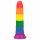 Lovetoy Prider - livagtigt dildo - 19cm (regnbue)