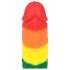 Lovetoy Prider - livagtigt dildo - 19cm (regnbue)