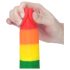 Lovetoy Prider - realistisk hermed dildo - 20 cm (regnbue)