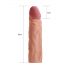 Lovetoy Pleasure X-tender - Penisovertræk - 19cm (natur)