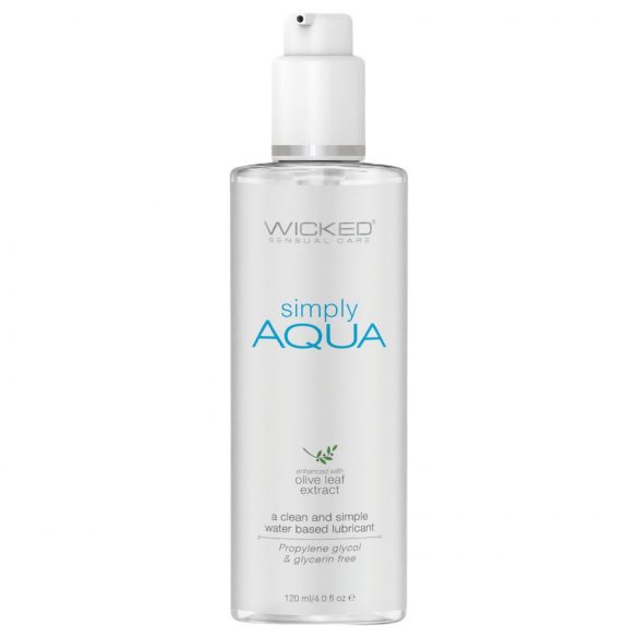 Wicked Simple Aqua - 100% vegansk glidecreme (120 ml)