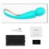 LELO Smart Wand 2 - stor, opladelig masserende vibrator (turkis)