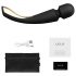 LELO Smart Wand 2 - stor, kraftfuld massagevibrator (sort)