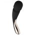 LELO Smart Wand 2 - stor, kraftfuld massagevibrator (sort)