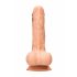 RealRock Dong 7 - livagtig dildo (17cm) - naturlig