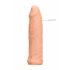 RealRock Penis Sleeve 6 - 17 cm - naturlig