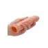 RealRock Penis Sleeve 6 - 17 cm - naturlig