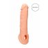 RealRock Penis Sleeve 8 - naturlig (21cm)