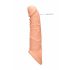 RealRock Penis Sleeve 8 - naturlig (21cm)