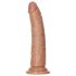 RealRock Slim - realistisk dildo 15,5 cm (mørk natur)