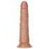 RealRock Slim - realistisk dildo 15,5 cm (mørk natur)