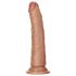 RealRock Slim - realistisk dildo 15,5 cm (mørk natur)