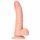 RealRock - sugekop dildo, realistisk - 15,5 cm (naturlig)