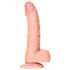 RealRock - sugekop dildo, realistisk - 15,5 cm (naturlig)