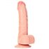 RealRock - sugekop dildo, realistisk - 15,5 cm (naturlig)