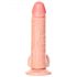 RealRock - sugekop dildo, realistisk - 15,5 cm (naturlig)