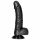 RealRock - Sugekop dildo - 15,5cm (sort)