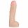 Doc Johnson Vac-U-Lock 12 - naturtro dildo med kugler