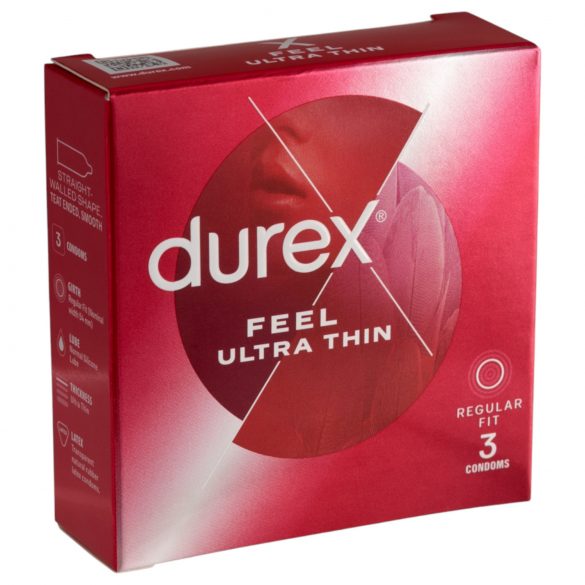 Durex Feel Ultra Thin - Ekstra tynde kondomer (3 stk)