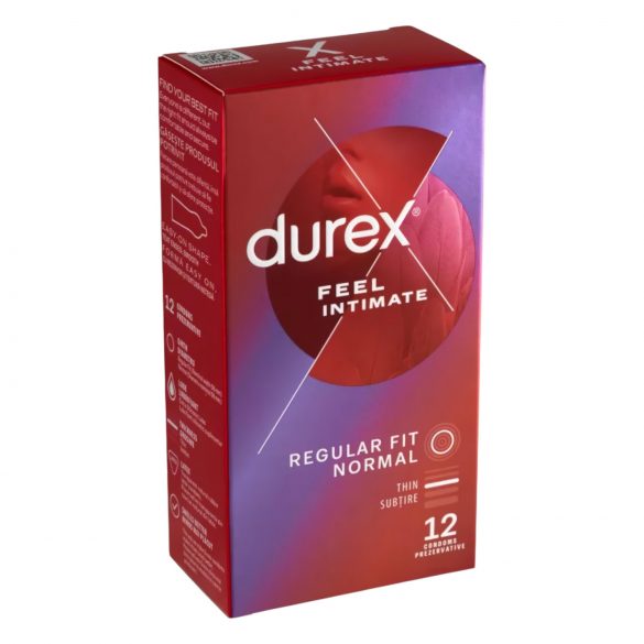 Durex Feel Intimate - tynde kondomer (12 stk)