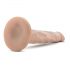 Dr. Skin 5 - realistisk dildo med sugefod, natur (14,5 cm)