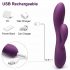 Engily Ross Bacall 2.0 - G-punkt vibrator med klitorisstimulator (lilla)