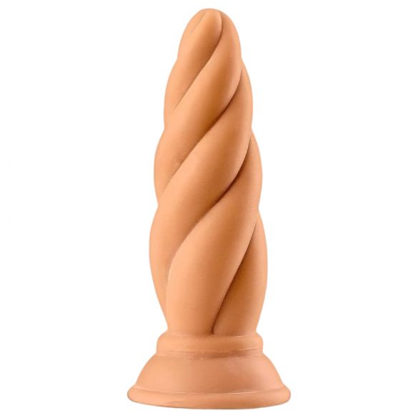 Max & Co Felix - twistet anal plug - 15cm (naturlig)