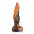 Creature Cocks Ravager - struktureret silikonedildo - 20cm (orange)