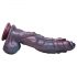 Creature Cocks Hydra - silikone dildo - 27cm (lilla)