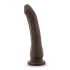 Dr. Skin 8,5 - realistisk sugedildo - brun (20,5 cm)