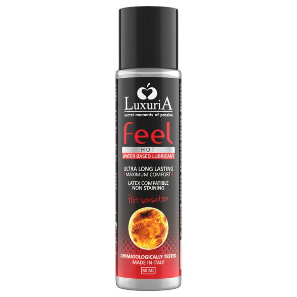 LuxuriA Feel Hot - varmende glidecreme (60ml)