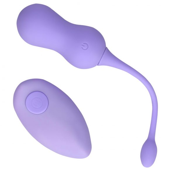 Loveline - trådløs opladbar vibrator kugle (lilla)