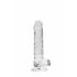 REALROCK - klar realistisk dildo - 17 cm.