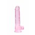 REALROCK - Livagtig pink dildo 19cm