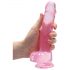 REALROCK - Livagtig pink dildo 19cm