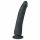 Easytoys - silikondildo med sugekop (21 cm) - sort